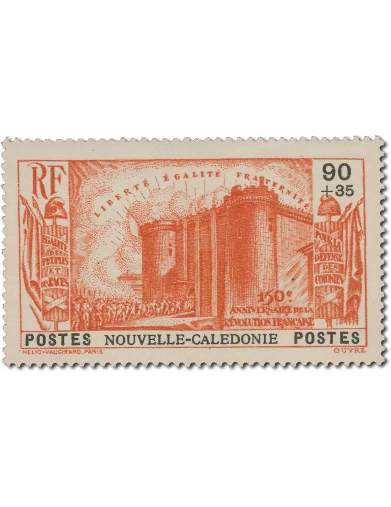 n° 175/179 - Timbre NOUVELLE CALEDONIE Poste