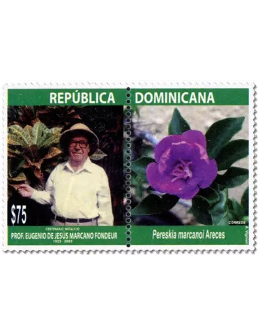 n° 2345 - Timbre DOMINICAINE Poste