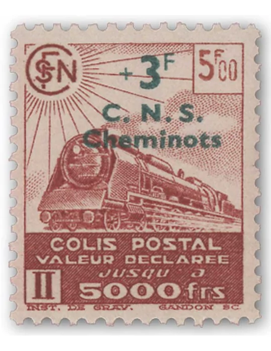 n° 191/199** - Timbre FRANCE Colis Postaux