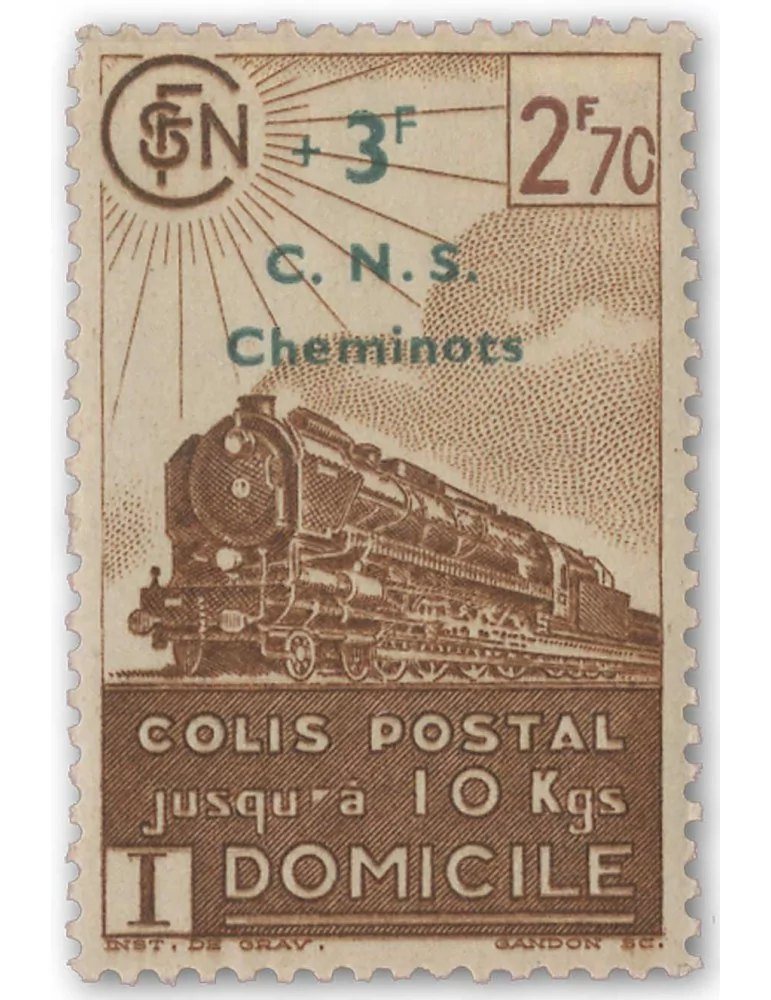 n° 191/199** - Timbre FRANCE Colis Postaux