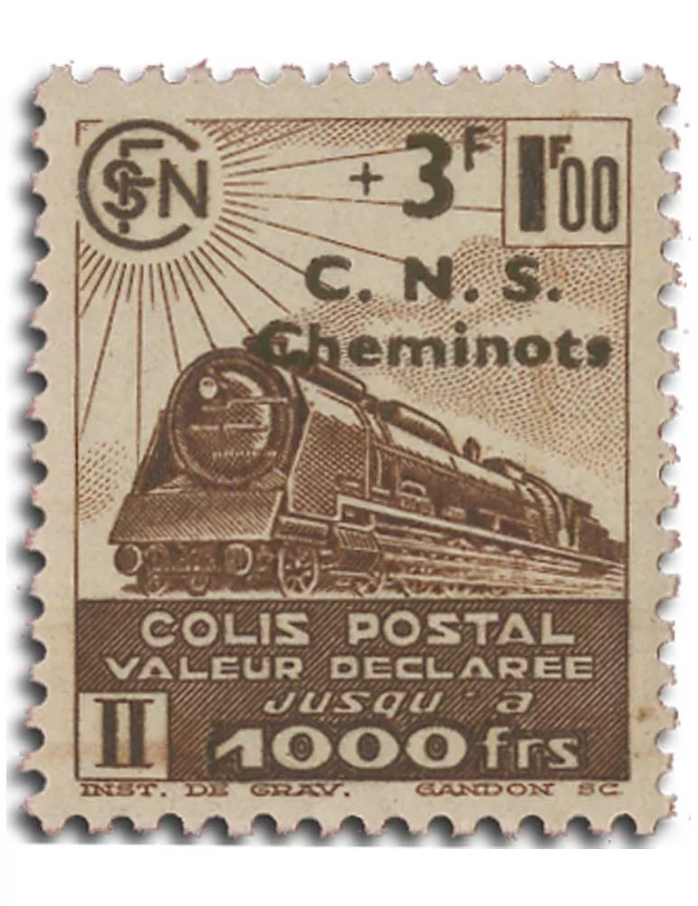 n° 191/199** - Timbre FRANCE Colis Postaux