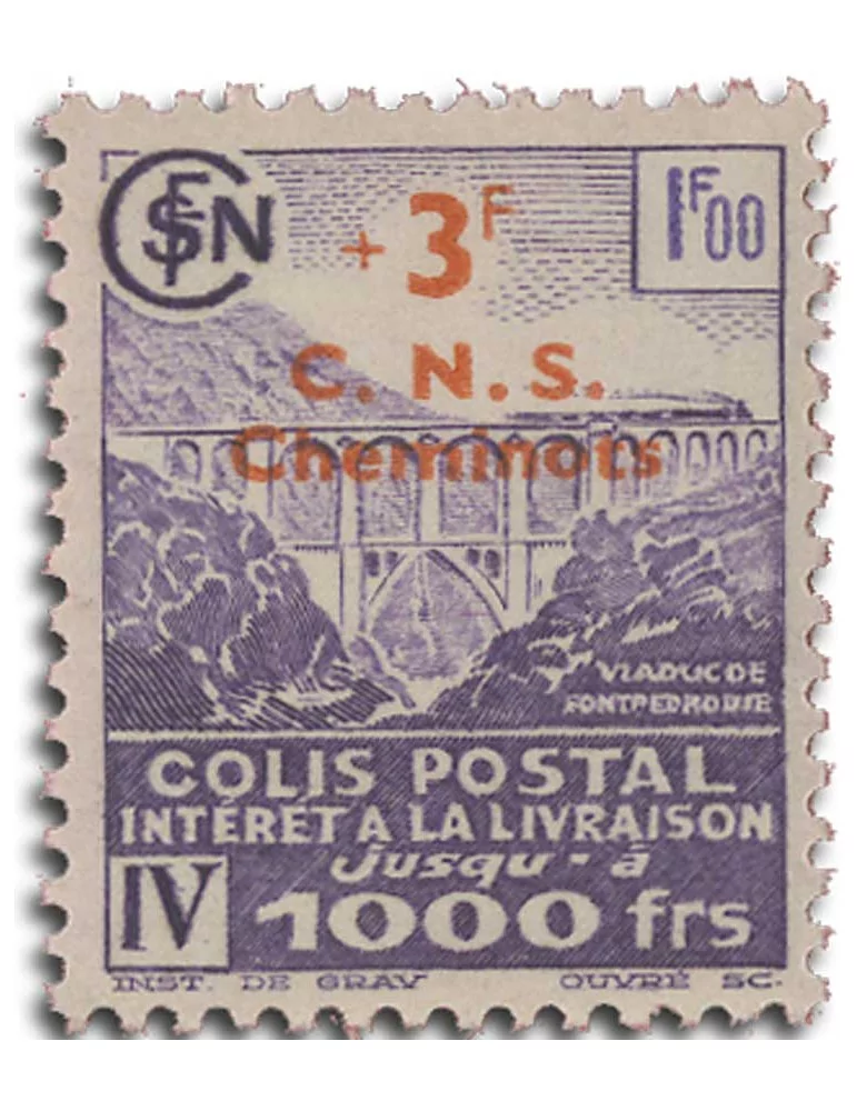 n° 191/199** - Timbre FRANCE Colis Postaux
