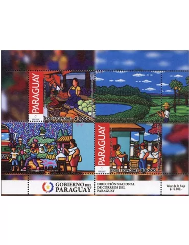 n° 504 - Timbre PARAGUAY Blocs et feuillets