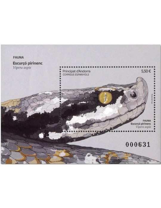 n° F549 - Timbre ANDORRE ESPAGNOL Poste