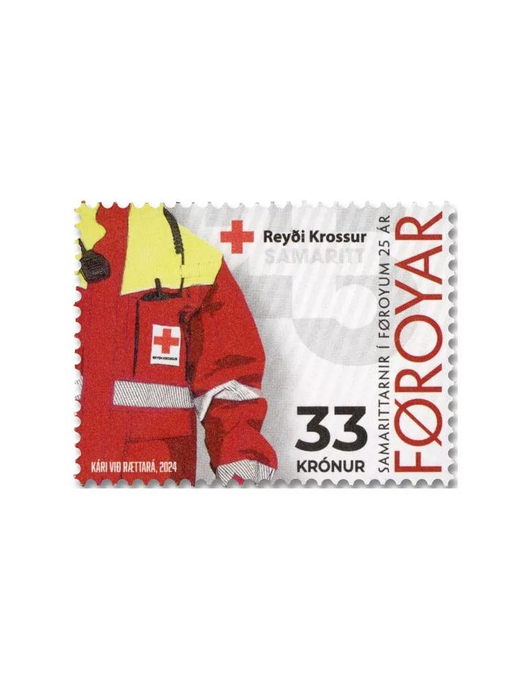 n° 1095 - Timbre ILE FEROE Poste