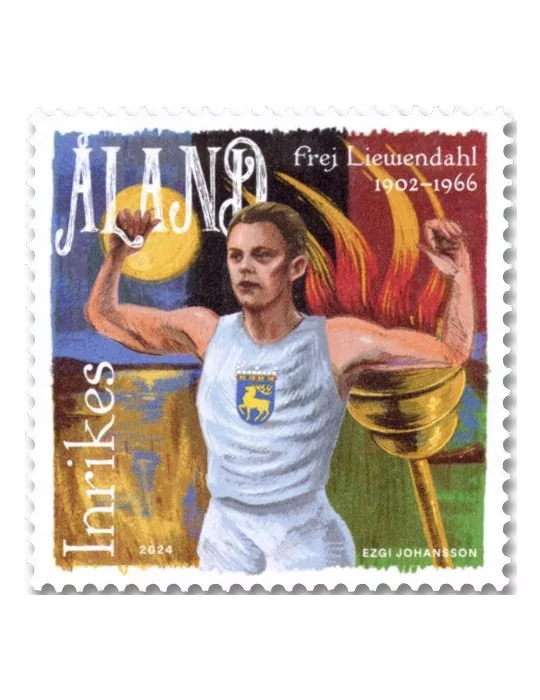 n° 561 - Timbre ALAND Poste