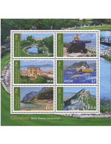 n° F2158 - Timbre GIBRALTAR Poste