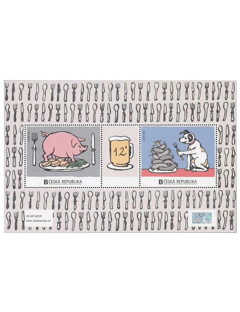 n° 112 - Timbre TCHEQUE (République) Blocs et feuillets