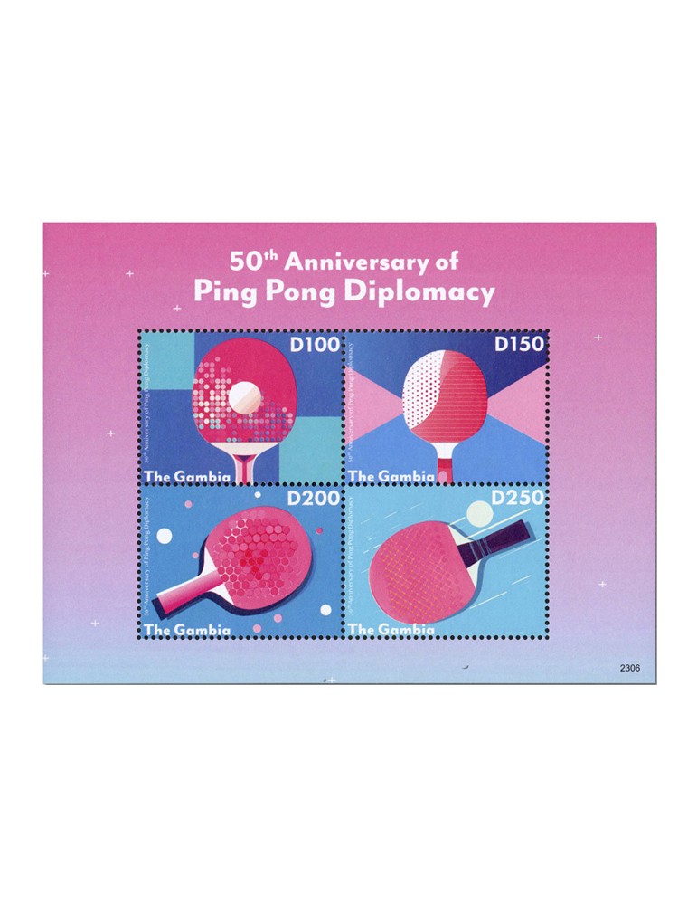 n° 6426/6429 - Timbre GAMBIE Poste