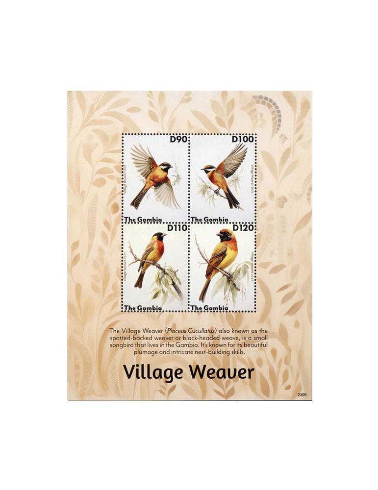 n° 6438/6441 - Timbre GAMBIE Poste