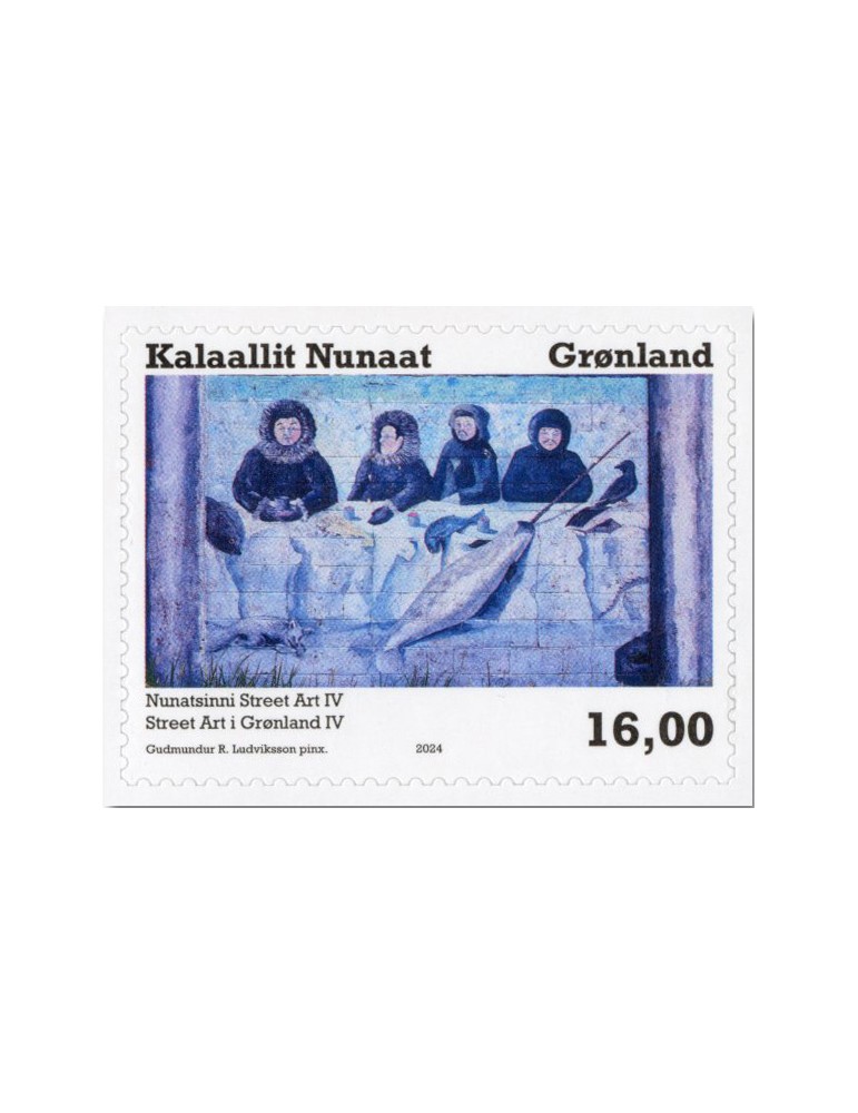 n° 957/958 - Timbre GROENLAND Poste