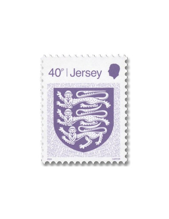 n° 2839/2849 - Timbre JERSEY Poste