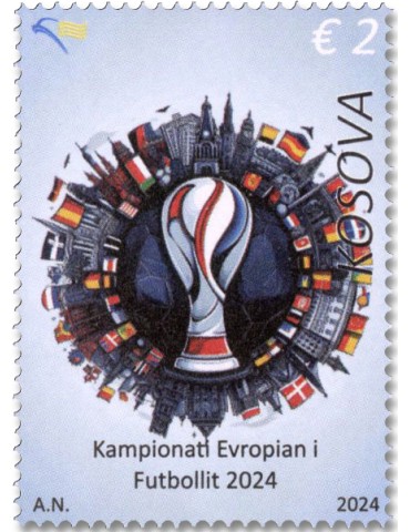 n° 482/483 - Timbre KOSOVO Poste 2