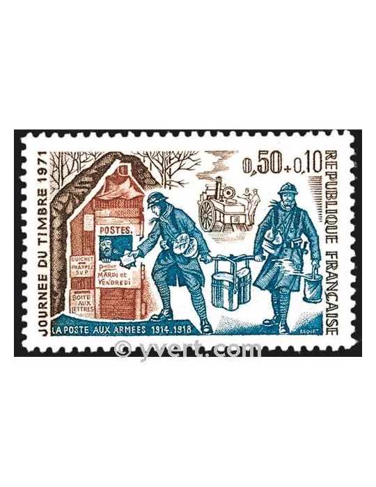 n° 1671 - Timbre France Poste