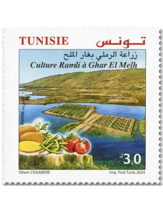 n° 2076/2078 - Timbre TUNISIE Poste
