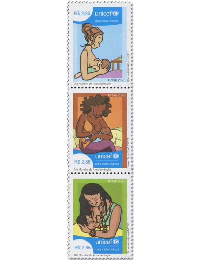 n° 3969/3971 - Timbre BRESIL Poste