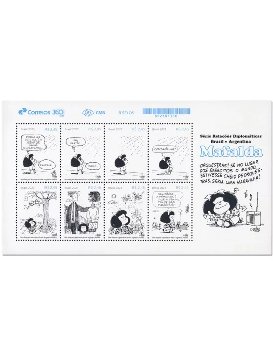 n° 3980/3987 - Timbre BRESIL Poste