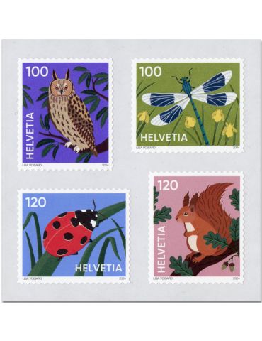 n° 2851/2854 - Timbre SUISSE Poste