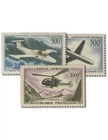 n° 35/37* - Timbre FRANCE Poste Aerienne