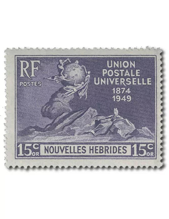 n° 136/139** - Timbre NOUVELLES HEBRIDES Poste