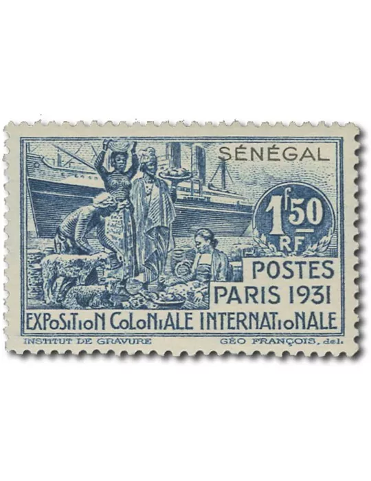 n° 110/113* - Timbre SENEGAL Poste