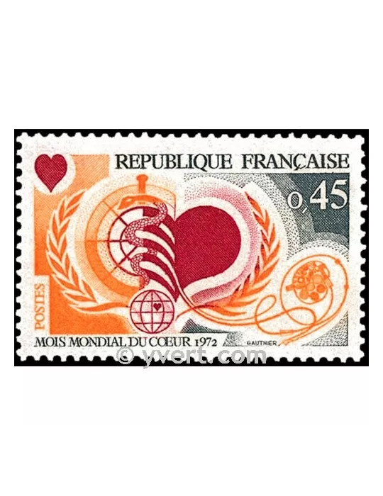 n° 1711 - Timbre France Poste