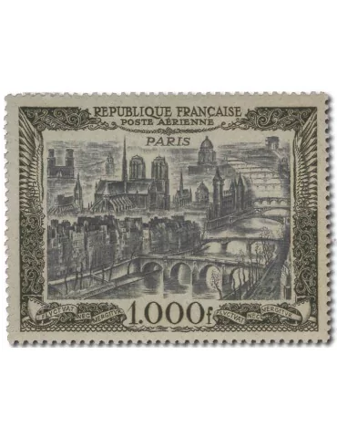 n° 29* - Timbre FRANCE Poste Aerienne