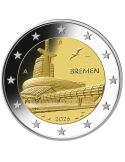 2 EURO COMMEMORATIVE 2026 : ALLEMAGNE (Présidence de Breme au Bundesrat))