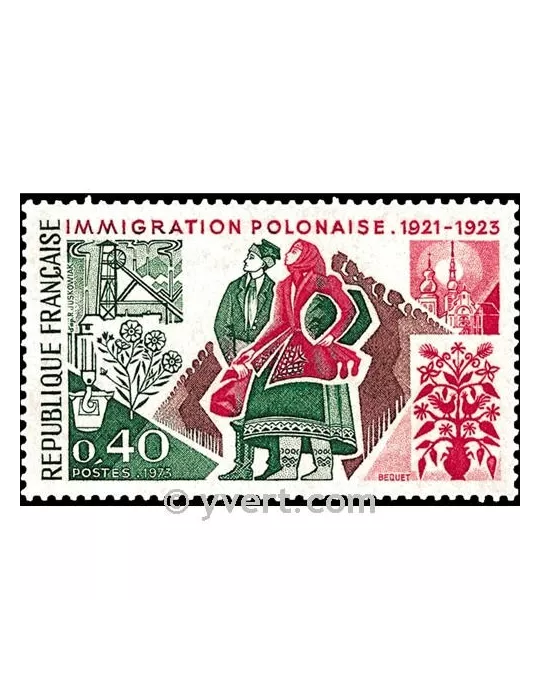 n° 1740 - Timbre France Poste