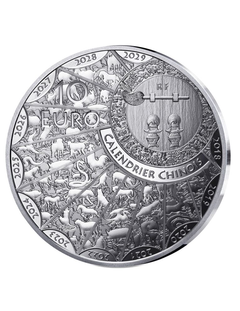 10 EUROS ARGENT BE - ANNEE DU CHEVAL (2026)