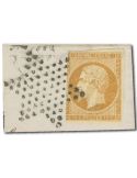 n° 13A obl. sur fragment - Timbre FRANCE Poste