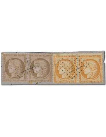 n° 58 et 38 obl. - Timbre FRANCE Poste