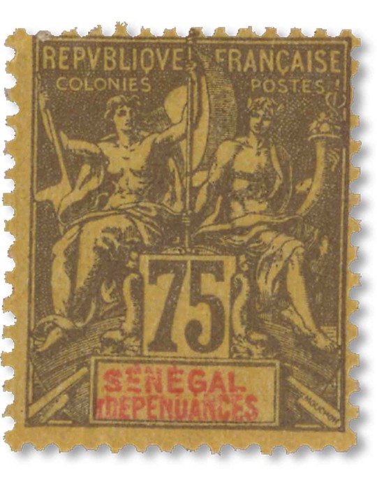 n° 8/20* - Timbre SENEGAL Poste