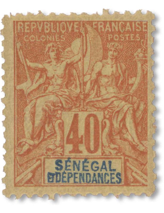 n° 8/20* - Timbre SENEGAL Poste