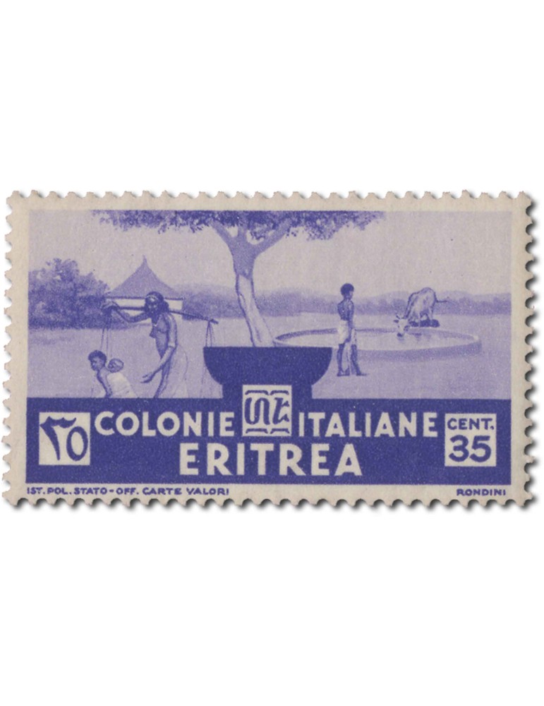n° 195/204* - Timbre ERYTHREE Poste