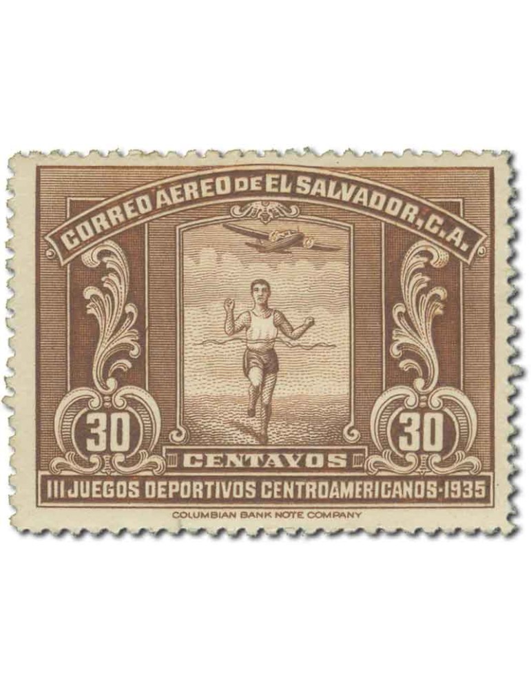 n° 31/35* - Timbre SALVADOR Poste Aerienne