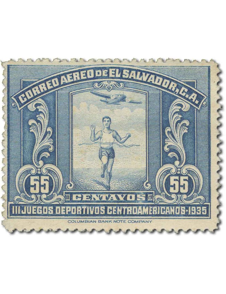 n° 31/35* - Timbre SALVADOR Poste Aerienne