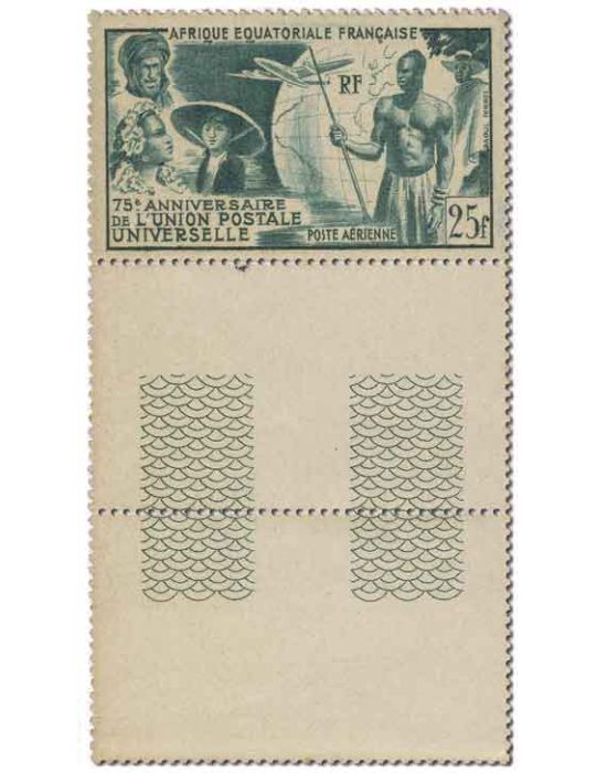 n° 54 - Timbre AEF Poste Aerienne