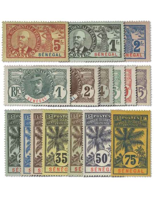 n° 30/46 - Timbre SENEGAL Poste
