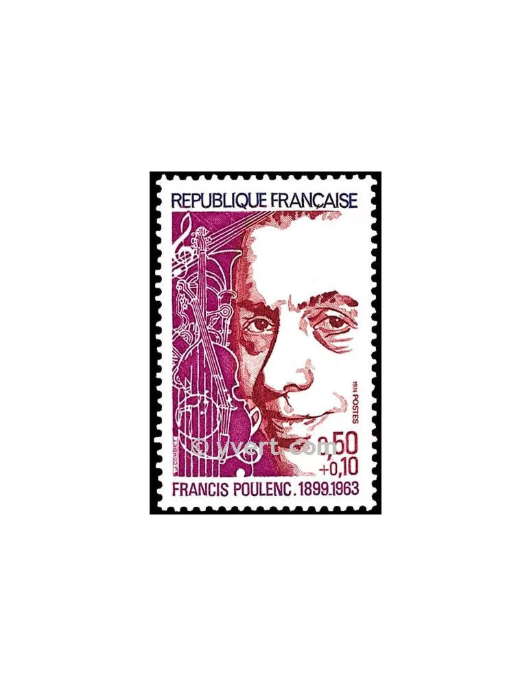 n° 1785 - Timbre France Poste