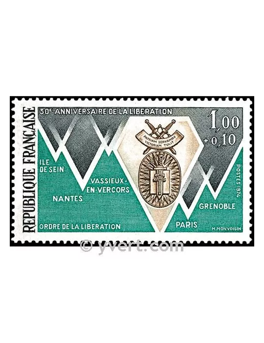 n° 1797 - Timbre France Poste