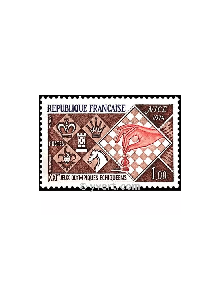 n° 1800 - Timbre France Poste