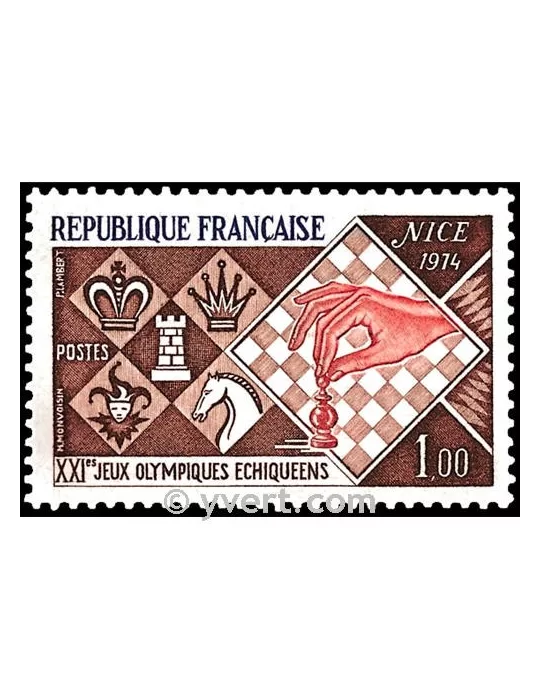n° 1800 - Timbre France Poste