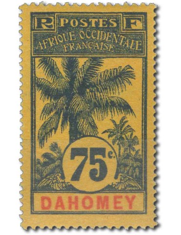 n° 23/32*/obl. - Timbre DAHOMEY Poste 2