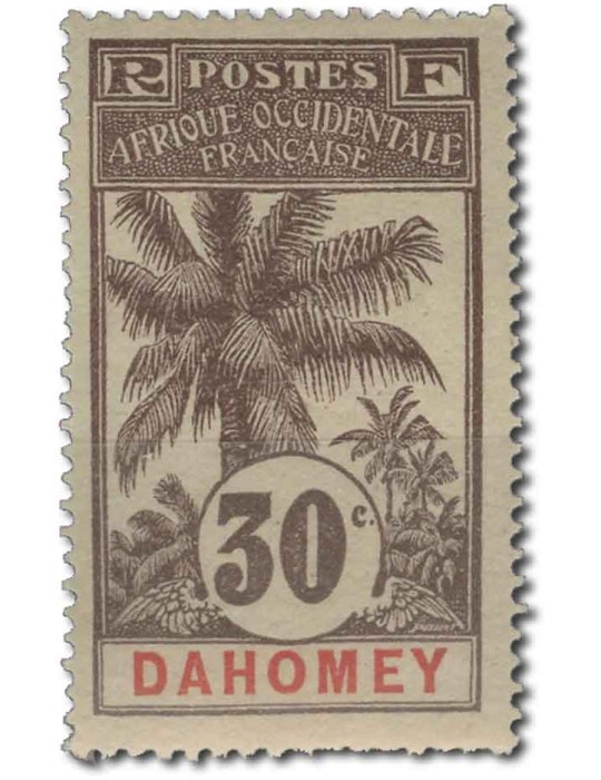 n° 23/32*/obl. - Timbre DAHOMEY Poste