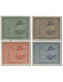 n° 277/280** - Timbre LIECHTENSTEIN Poste