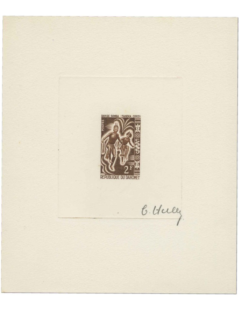 n° 205 - Timbre DAHOMEY Poste