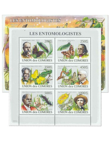 COMORES : Thématique (Les Entomologistes)