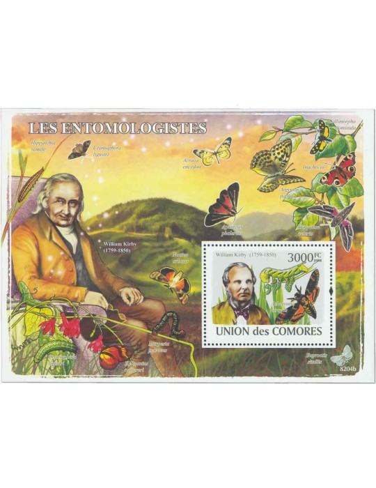 COMORES : Thématique (Les Entomologistes)