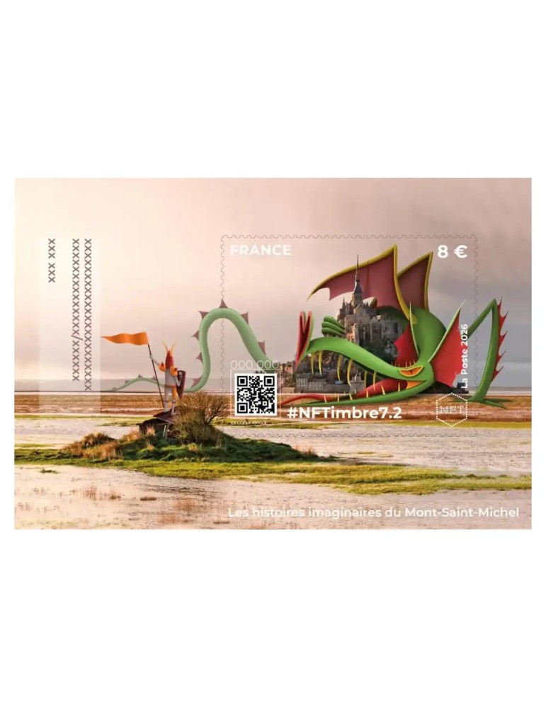 n° 9.2 - Timbre FRANCE Timbres Crypto (NFTimbre7.2)